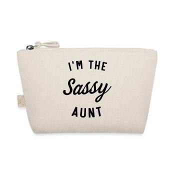I'm The Sassy Aunt - Organic Pouch - nature - Front