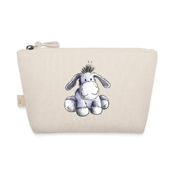 Süßes Esel Baby I Kinder Geschenk - Bio-Täschchen - Natur - Vorne
