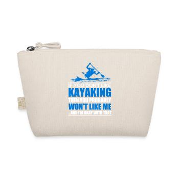 Kayaking kayak sport T-shirt - Organic Pouch - nature - Front