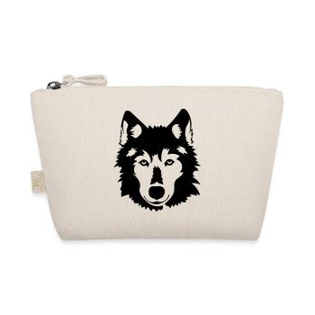 Wolf - Bio-Täschchen - Natur - Vorne