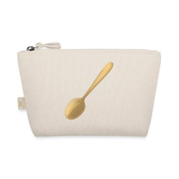 a golden spoon - Organic Pouch - nature - Front