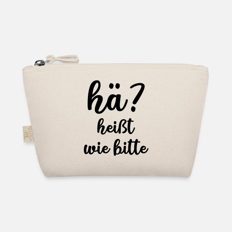 hä? wie bitte - Bio-Täschchen - Natur