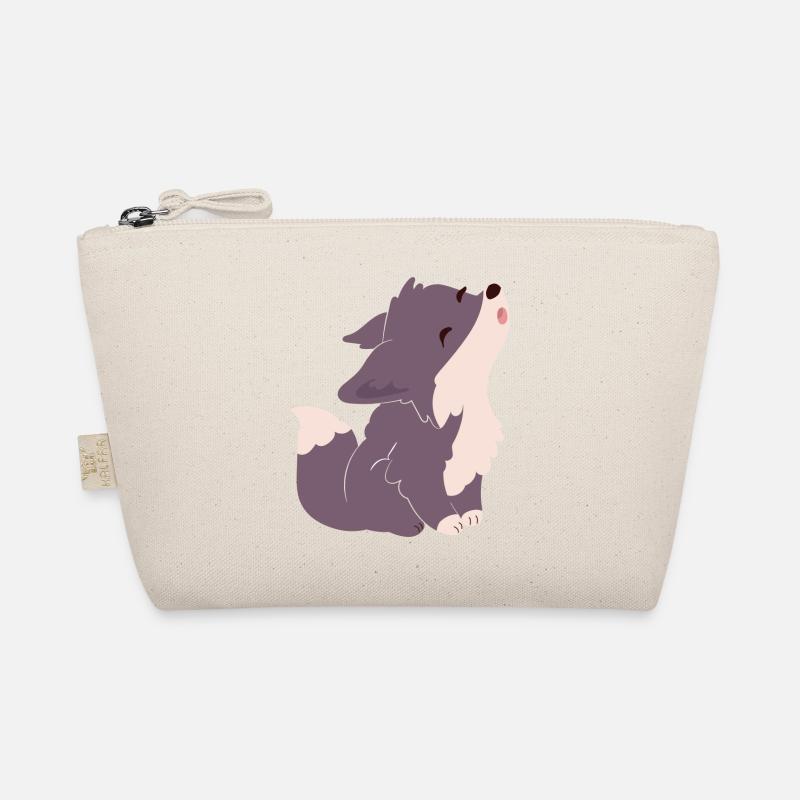 Süßer Wolf Bio-Täschchen
