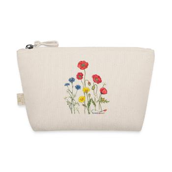 Colourful floral splendour - Organic Pouch - nature - Front