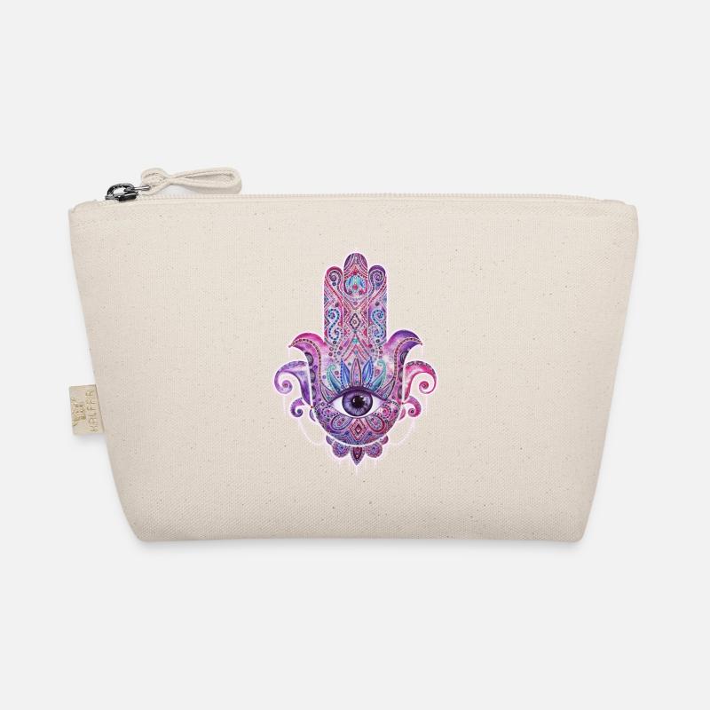 Hamsa - Bio-Täschchen - Natur