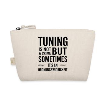 Tuning is not a Crime but sometimes its an Ordnung - Bio-Täschchen - Natur - Vorne