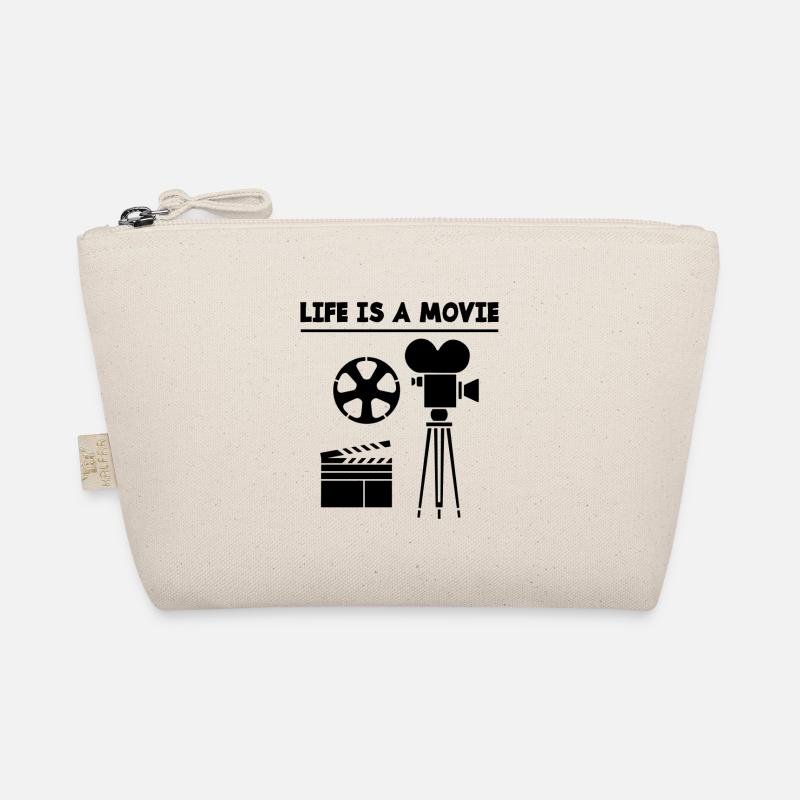 Das Leben ist ein Film - Bio-Täschchen - Natur