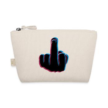 Fuck You 3D - Bio-Täschchen - Natur - Vorne