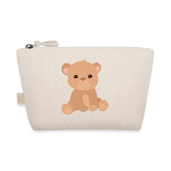 Teddybär - Bio-Täschchen - Natur - Vorne