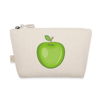 Autocollant drôle d'une pomme - Trousse biologique - nature - Devant