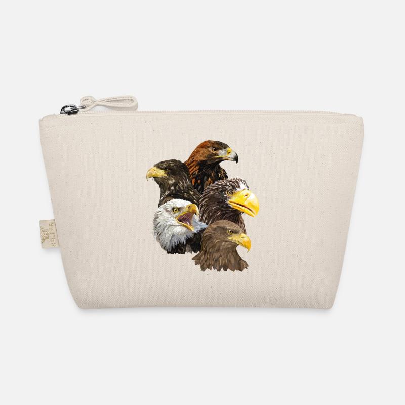 Raubvögel - Bio-Täschchen - Natur