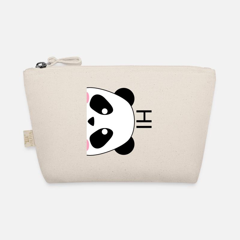 Panda - Bio-Täschchen - Natur