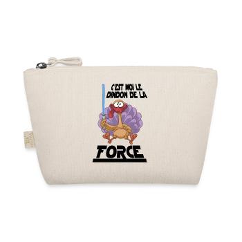 Le dindon de la force - Parodie Humour Fun Cool - Trousse biologique - nature - Devant