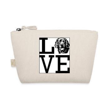 Love Hovawart dog dog owner dog saying Dog - Organic Pouch - nature - Front