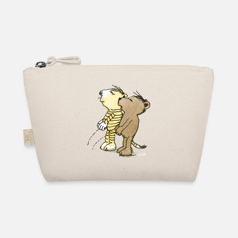 Janosch Tiger and Bear Pulling Organic Pouch