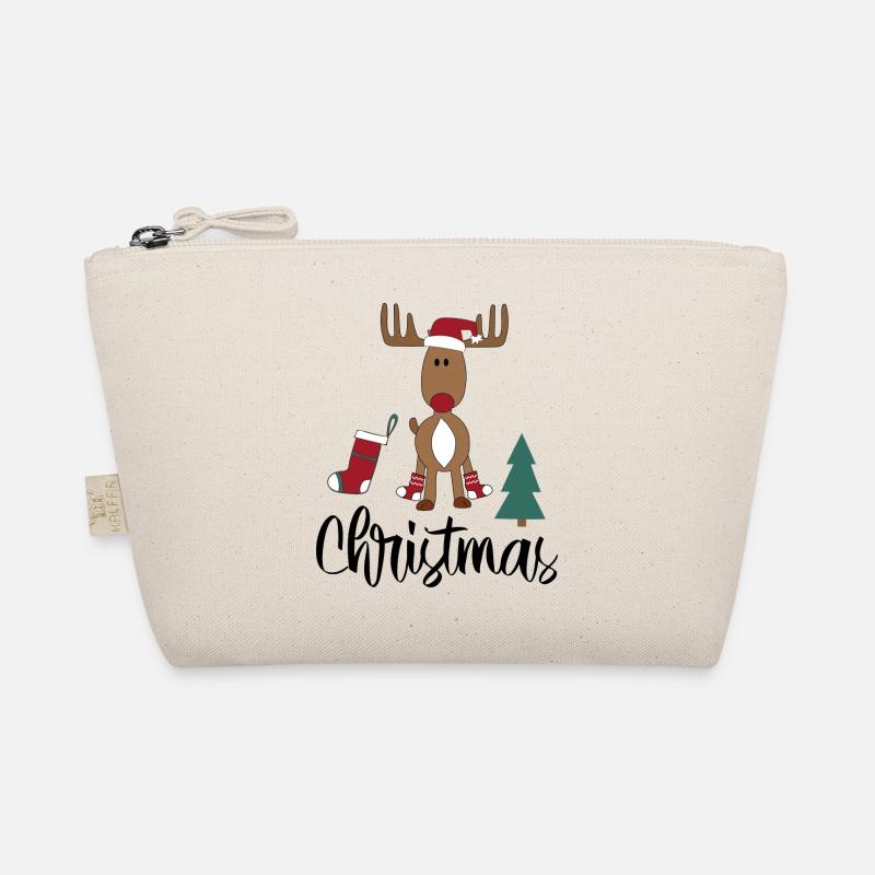 Weihnachten - Bio-Täschchen - Natur