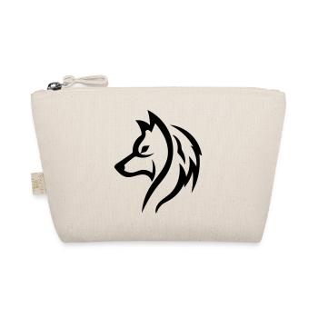 Wolf - Bio-Täschchen - Natur - Vorne