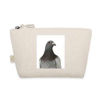 Taube. Pigeon - Bio-Täschchen - Natur - Vorne