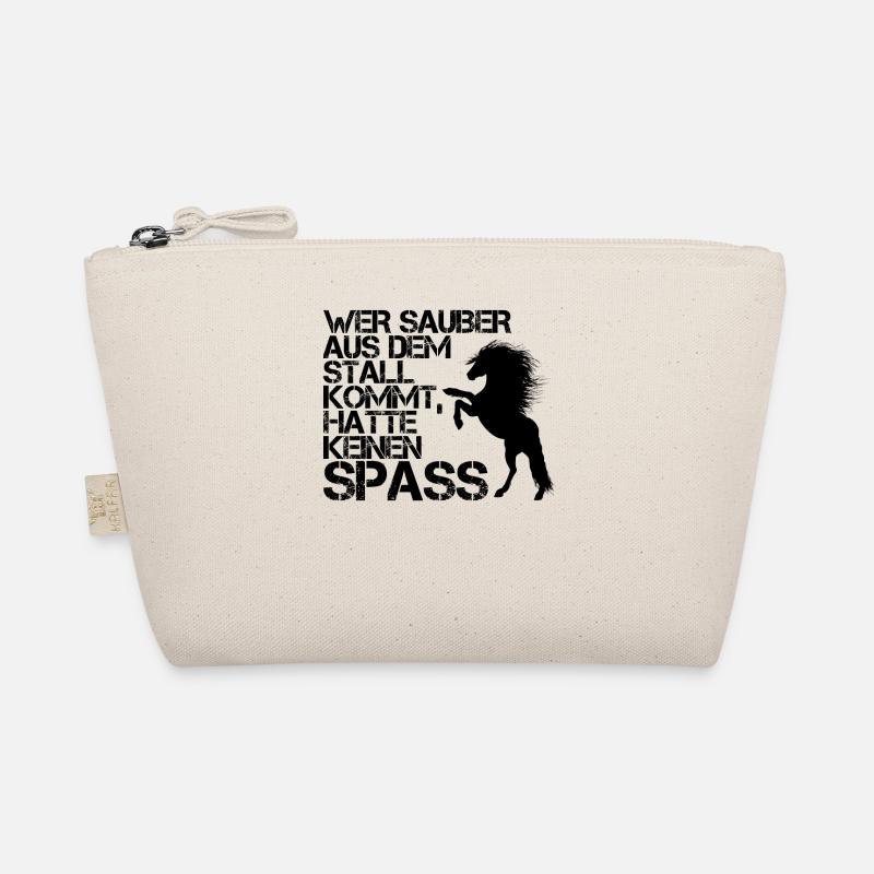 stall schwarz Bio-Täschchen