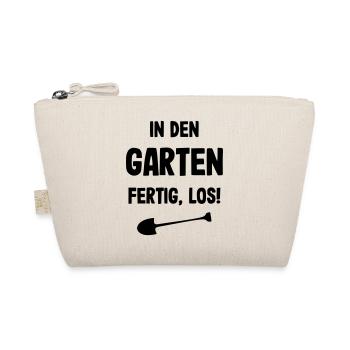 In den Garten fertig los - Bio-Täschchen - Natur - Vorne