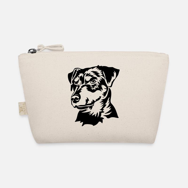 Deutscher Jagdterrier Kopf Bio-Täschchen