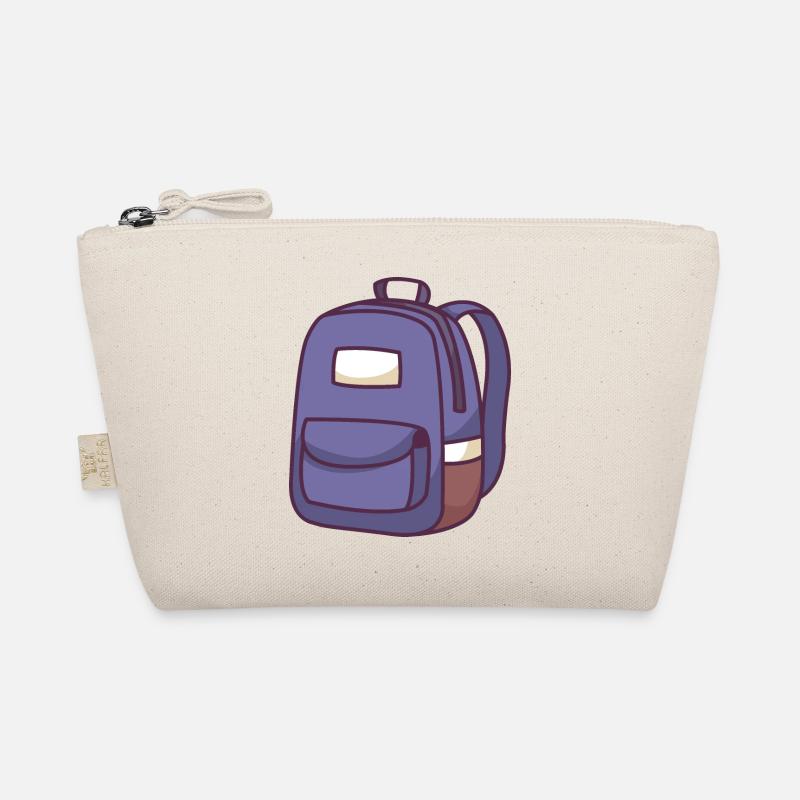 School Bag Organic Pouch