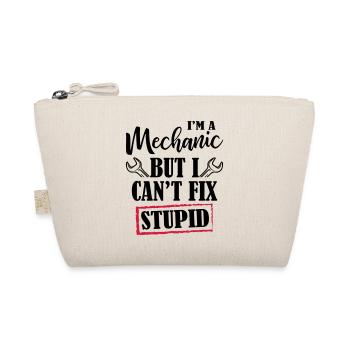 I 'm A Mechanic - Organic Pouch - nature - Front
