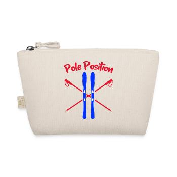 Pole Position, Skiurlaub, Skisaison, Slalom - Bio-Täschchen - Natur - Vorne