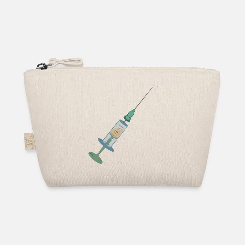 Spritze Impfspritze Syringe Vaccination Impfen Bio-Täschchen