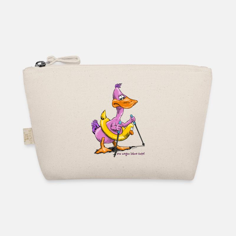 Duck Sport Bathing walking swimming summer bathing duck Organic Pouch
