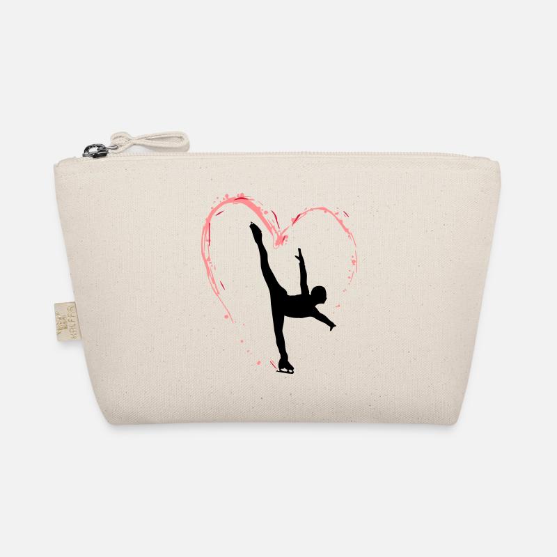Heart skating - Organic Pouch - nature