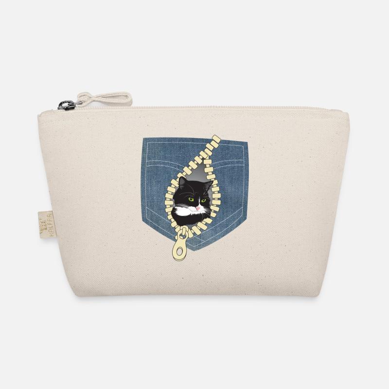 Cat Cats - Organic Pouch - nature