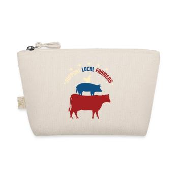 Support Your Local Farmers Pride - Organic Pouch - nature - Front