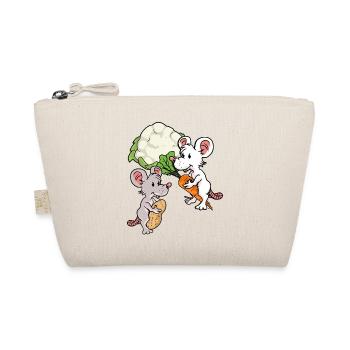 Organic Eco Mice Vegetables Rodents Hunger Mouse - Organic Pouch - nature - Front