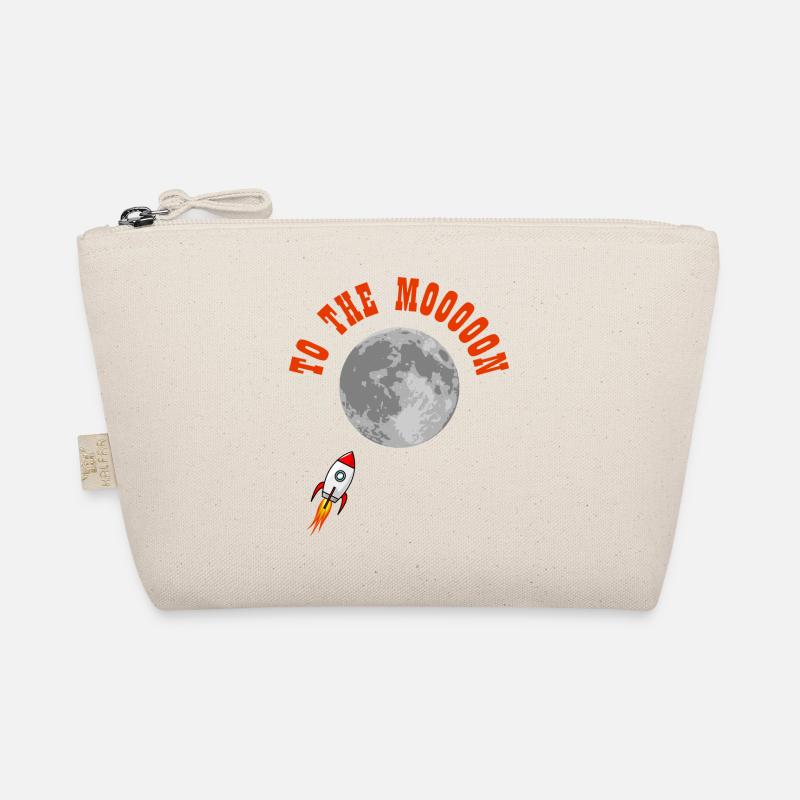 To The Moon Rocket Crypto Cryptocurrency Exchange Organic Pouch