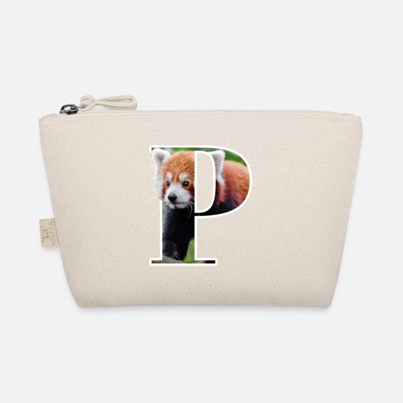 P Red Panda - Organic Pouch - nature