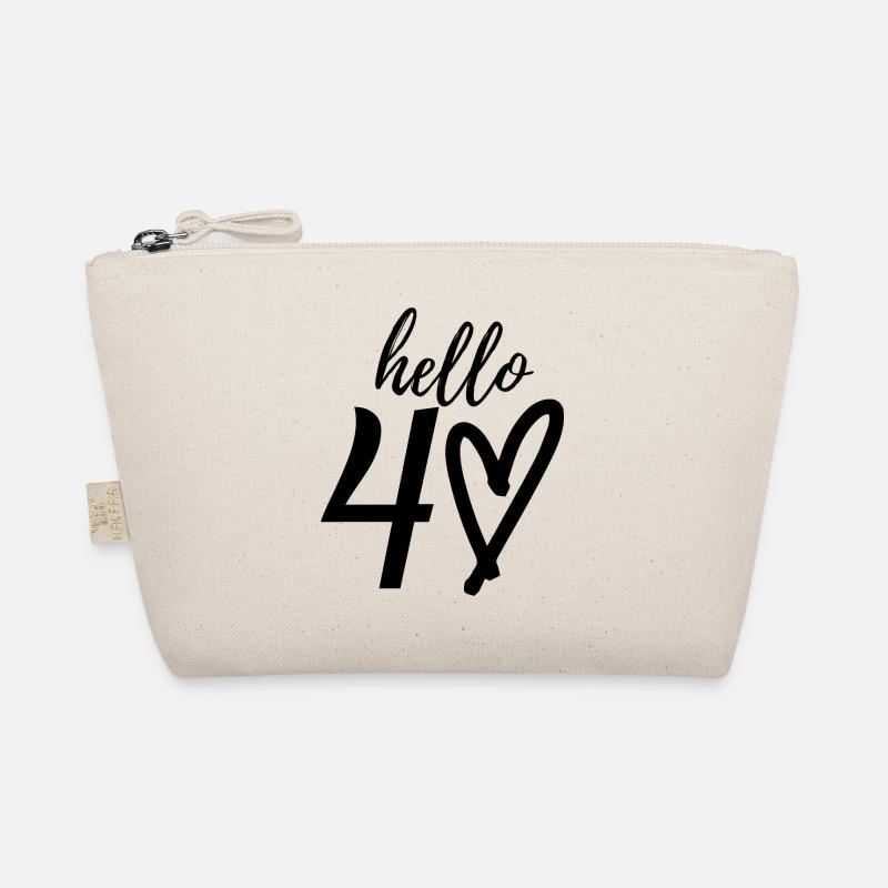 40th birthday Organic Pouch