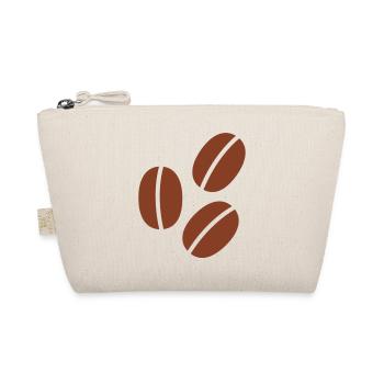 Coffee Caffeine Coffee Bean Gift - Organic Pouch - nature - Front
