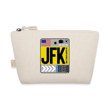 JFK New York - Organic Pouch - nature - Front