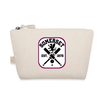 Somerset Cricket Yeovil Taunton - Organic Pouch - nature - Front