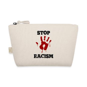 racisme, arrêter le racisme, le racisme t-shirts, le racisme à capuche - Trousse biologique - nature - Devant