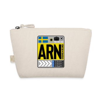 Stockholm Arlanda - Organic Pouch - nature - Front