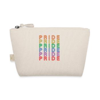 Pride Rainbow, LGBTQ, Lgbt Lesbian Gay Pride Gift - Organic Pouch - nature - Front