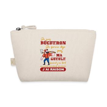 Je suis Bûcheron Forestier Homme solide Cadeau - Trousse biologique - nature - Devant