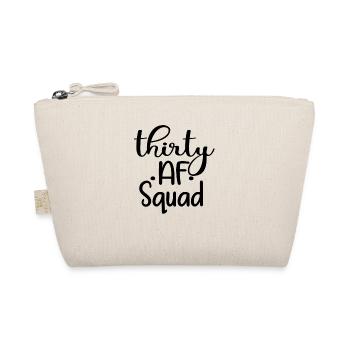 30 AF - 30th Birthday Party Gift For Age 30 Women - Organic Pouch - nature - Front