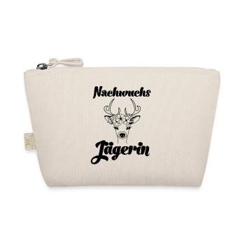 Jäger Mädchen Nachwuchsjägerin Jagd Papa ist Jäger - Bio-Täschchen - Natur - Vorne