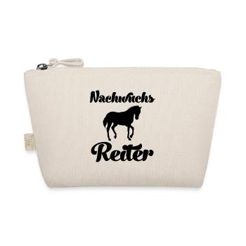 Nachwuchsreiter Baby Party Reiten Pferde Pferd - Bio-Täschchen - Natur - Vorne
