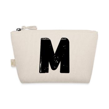 LETTER M - Organic Pouch - nature - Front