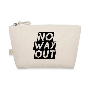 Kein Ausweg: No Way Out - Bio-Täschchen - Natur - Vorne