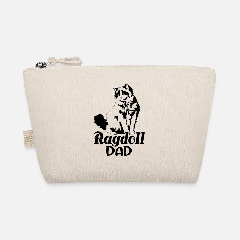 Ragdoll Dad, Lustiger Dad Ragdoll Katze Haustier Liebhaber Geschenk - Bio-Täschchen - Natur